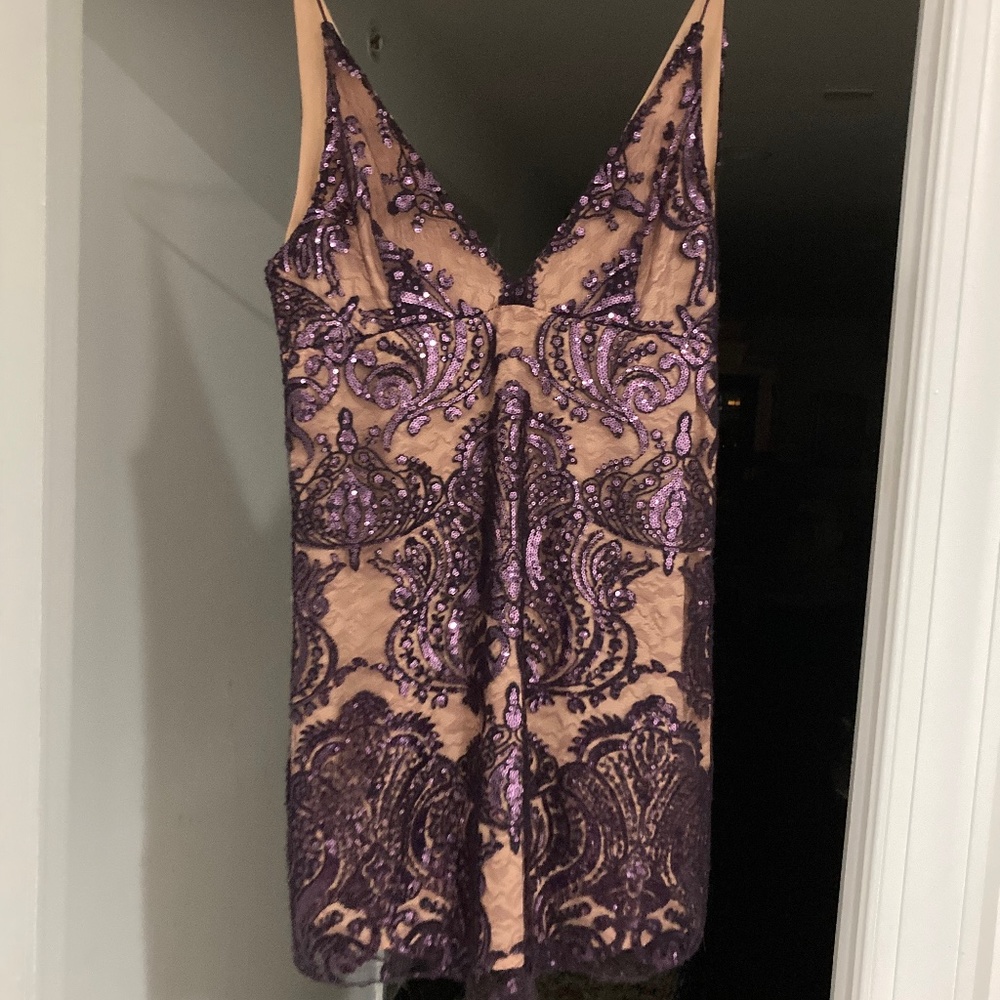 Sparkly Free People dress